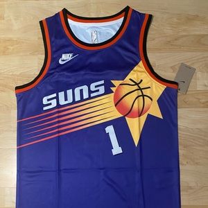 Devin Booker 2023 Purple Suns Jersey Size 48 Adult Large L NWT Swingman